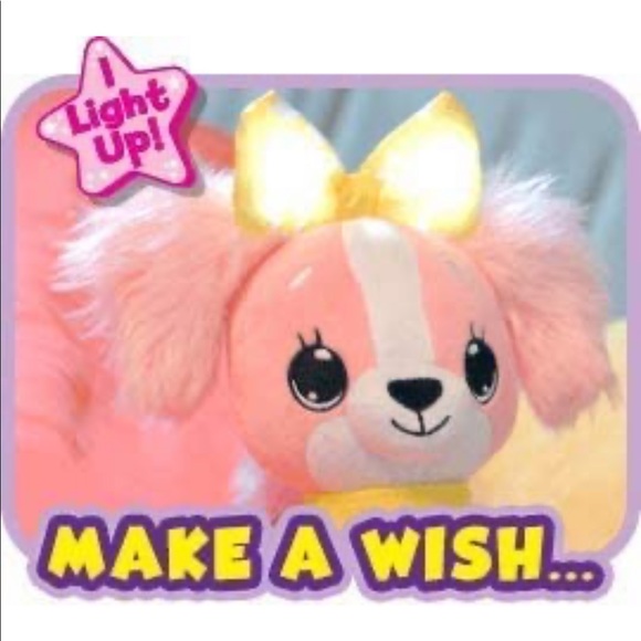 Wish Me Pets | Light Up LED Plush Dog - Picture 5 of 14